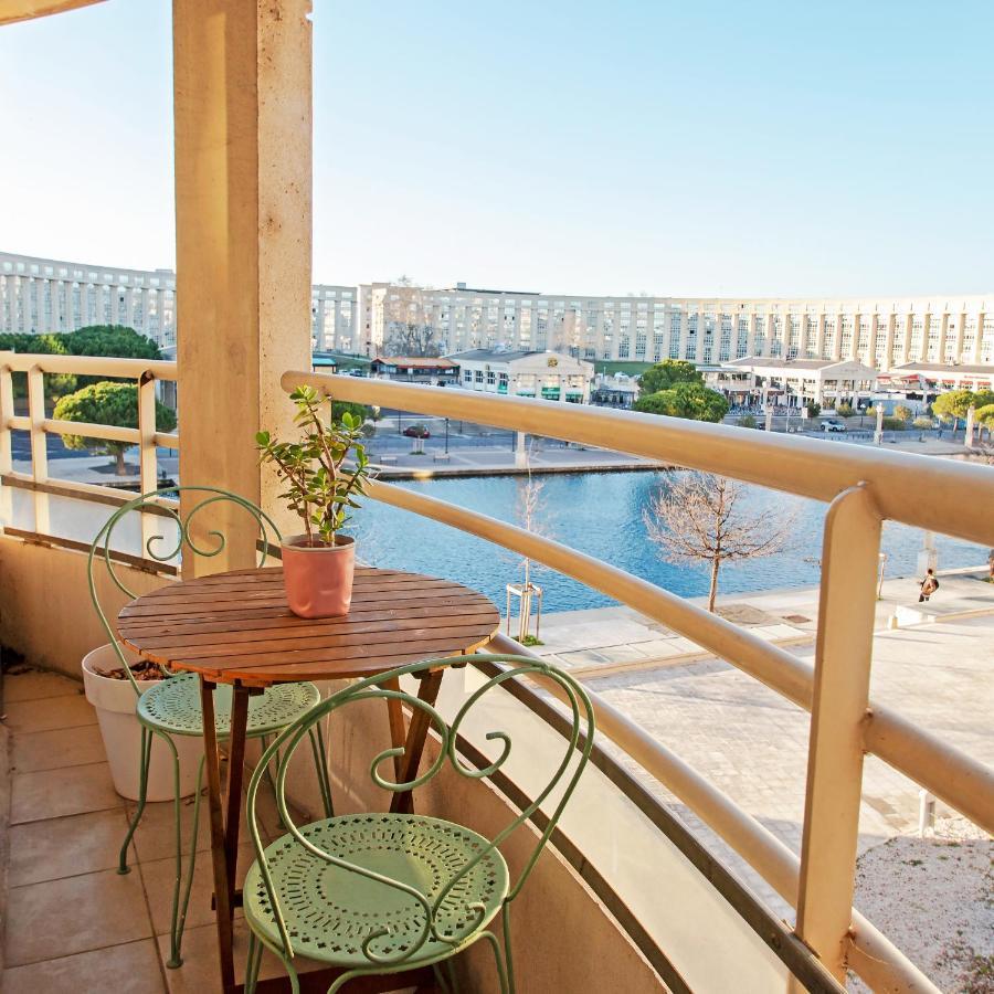 Appartement Cosy , Vue Imprenable, Parking Prive Montpellier Kültér fotó
